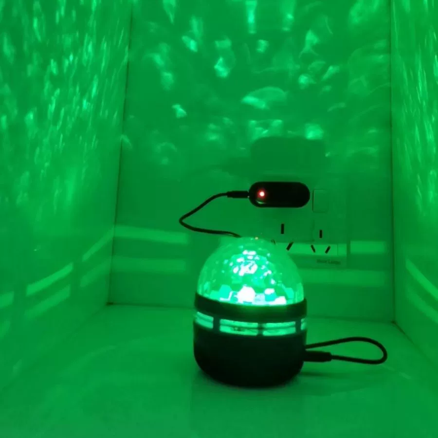 LED-лампа с лазером и проектором для спальни, свет, проектор, звёздная проекция, (торговля через границу)