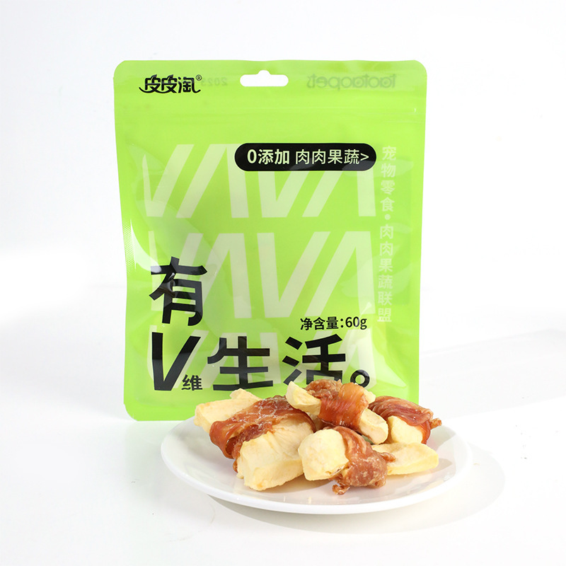 Manzanas de pollo en roll 60g