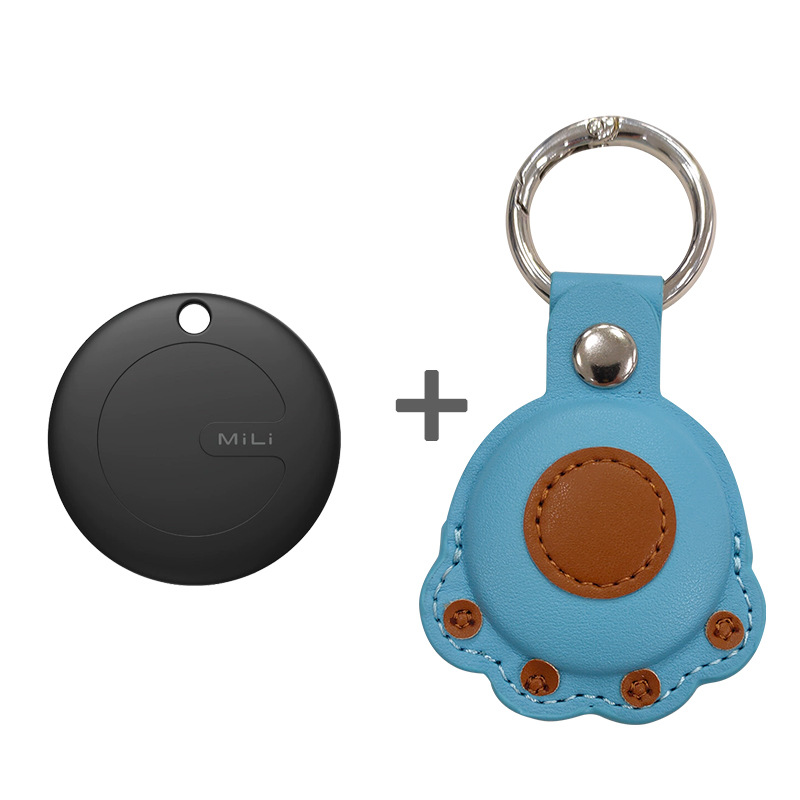 สีดำ + สีน้ำเงิน Dog Paw [Apple และ Android International Version]