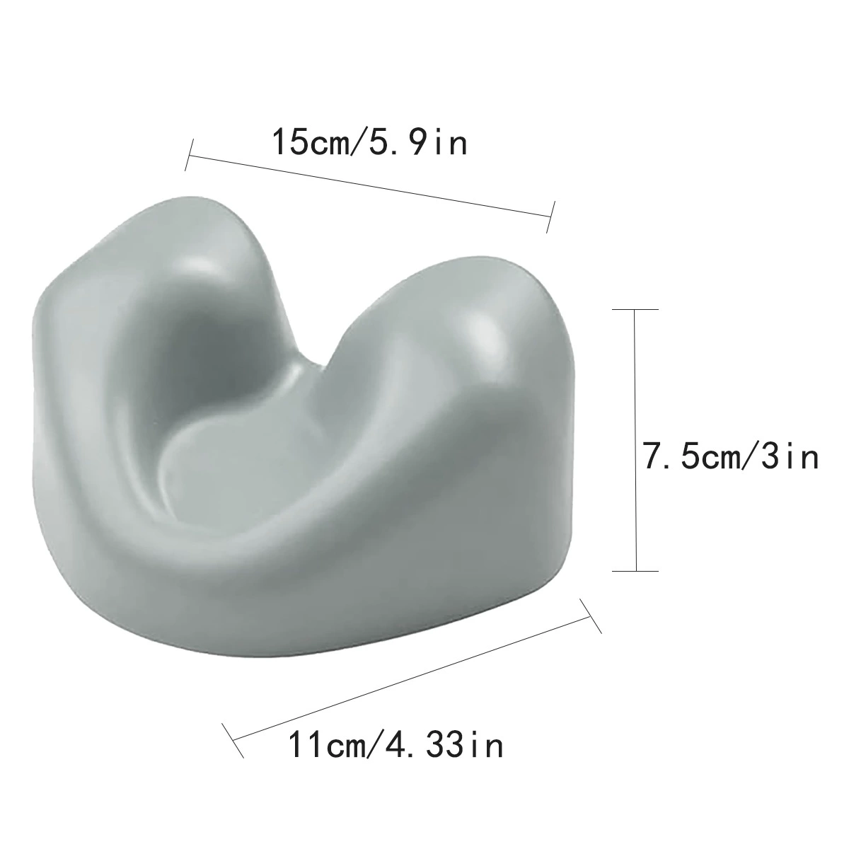 Heart-shaped neck pillow massage pillow acupressure pillow corrective multi-functional heart-shaped pillow for head, neck, shoulders massage