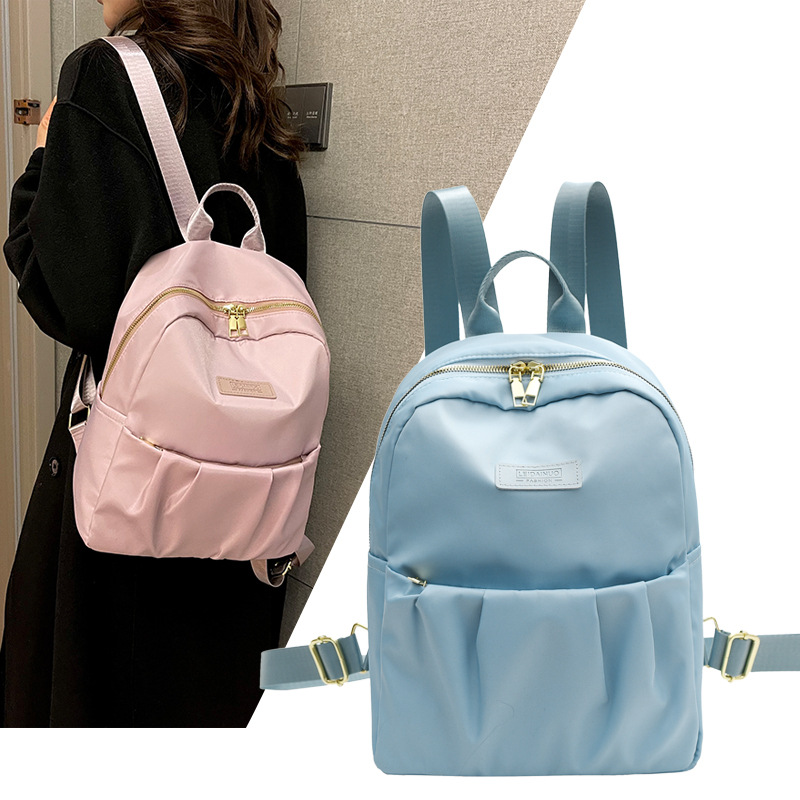 2024 Spring New Women's Bag Oxford Cloth Backpack Waterproof..