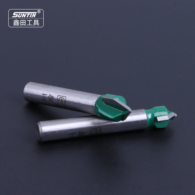 Xintian V-shaped knife without bearing as guide trimming knife woodworking dedicated milling cutter electric industry tool accessories