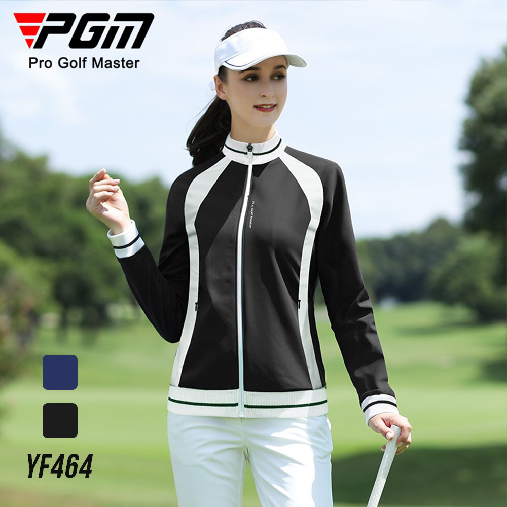 PGM 2022秋冬新款 高尔夫女士服装 golf保暖外套 保暖防风面料