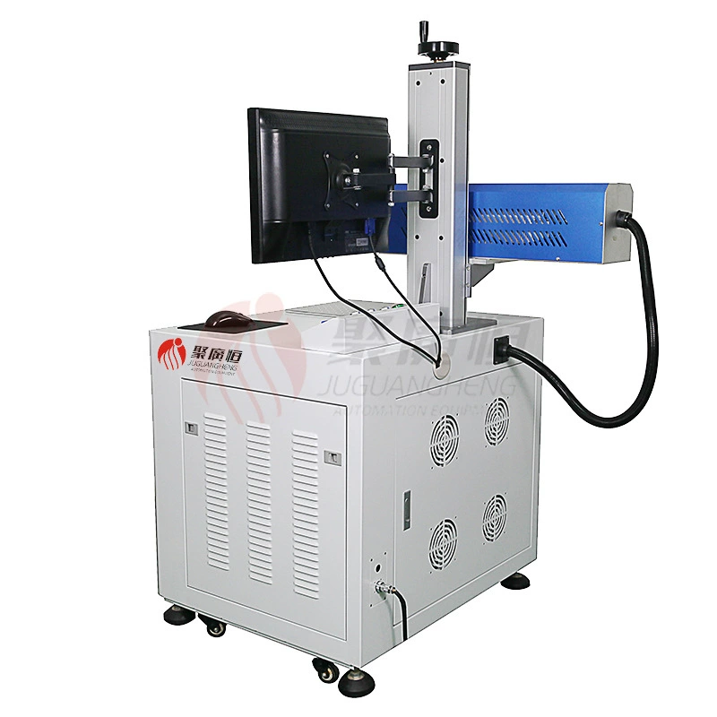 Лазерная маркировочная машина с углекислым газом, пищевая фабрика, дата производства, деревянный вентилятор, промышленный станок для гравировки, QR-код