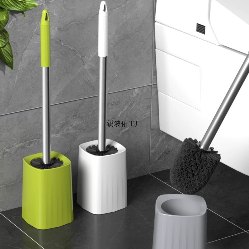 Туалетная щетка для домашнего использования, без мертвых зон, чистка унитаза в ванной комнате с основанием, набор с длинной ручкой для ванной комнаты, настенная унитазная яма.