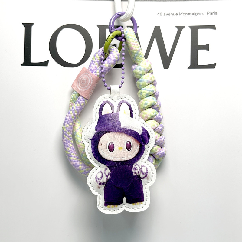 Labubu 携帯電話ストラップ 小銭入れ キーホルダー ペンダント キーチェーン ペンダント カードホルダーは香り袋として使用できます|undefined