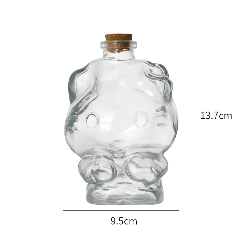 Fábrica al por mayor tapones DIY creativos botellas de vidrio transparente botellas flotantes botellas de mar de la suerte image 19