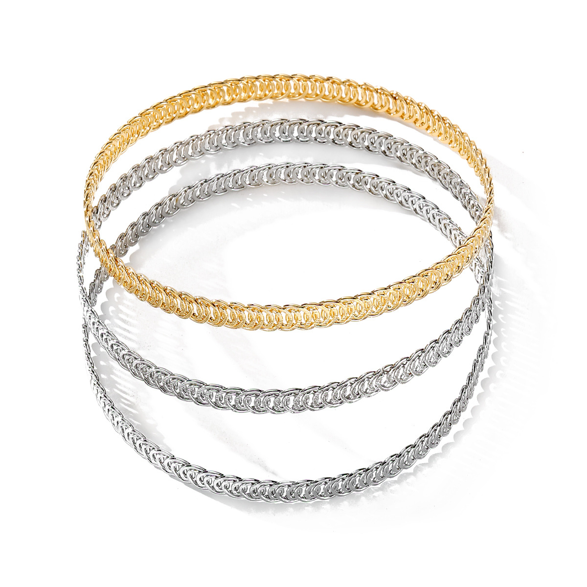 Minimalist & Stackable Layered Bracelets, Lightweight And Comfortable. Hypoallergenic, Kind To Sensitive Skin. A Subtle Way To Elevate Your Daily Look_voghion.com