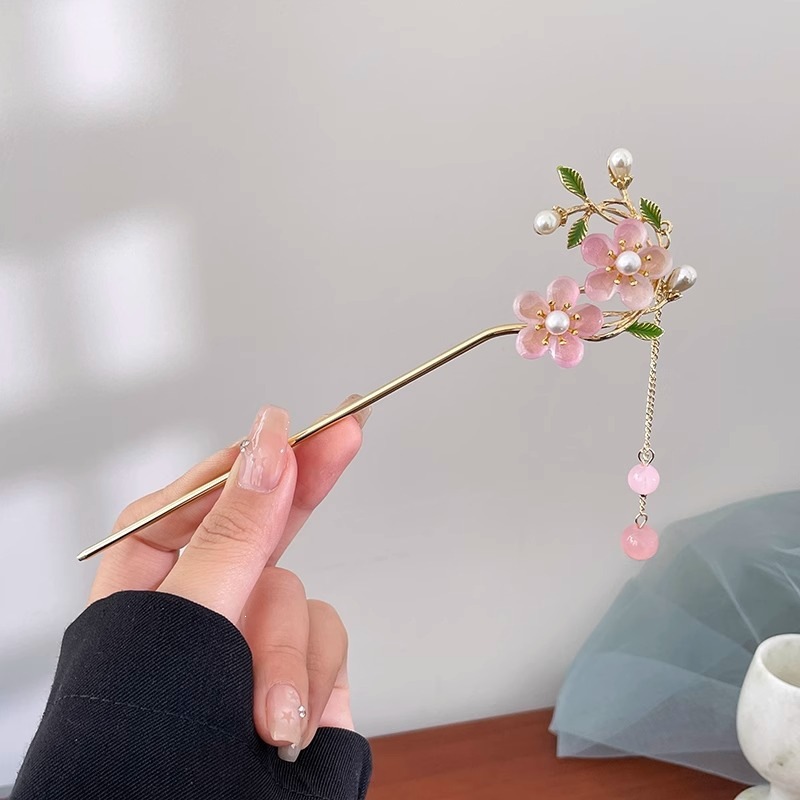 El estilo de alta sensación de miniatura caballo falda clip de cabello nuevo estilo chino tocado antiguo clip de cabello estilo nacional clip de cabello paso de cabello para mujeres image 13