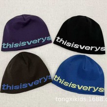 韩国儿童中大童帽子秋冬女童毛线帽大人男女针织帽男童保暖冷帽潮