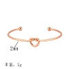 56#Love Open Bracelet-Rose Gold sz104