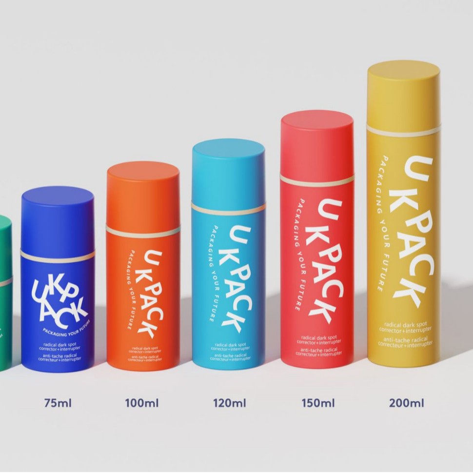 全PP单一材质MONO真空瓶30ml 50ml 75ml 100ml 120ml 150ml 200ml