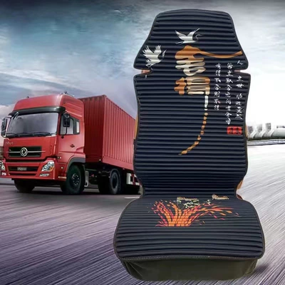 Seat cushion, seat cover: Truck Seat Cushion Jiefang J6P - willing-to-black