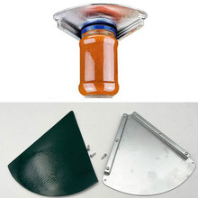 跨境新Jar opener 圆形开罐器厨房橱柜多功能金属开瓶器桌子下方