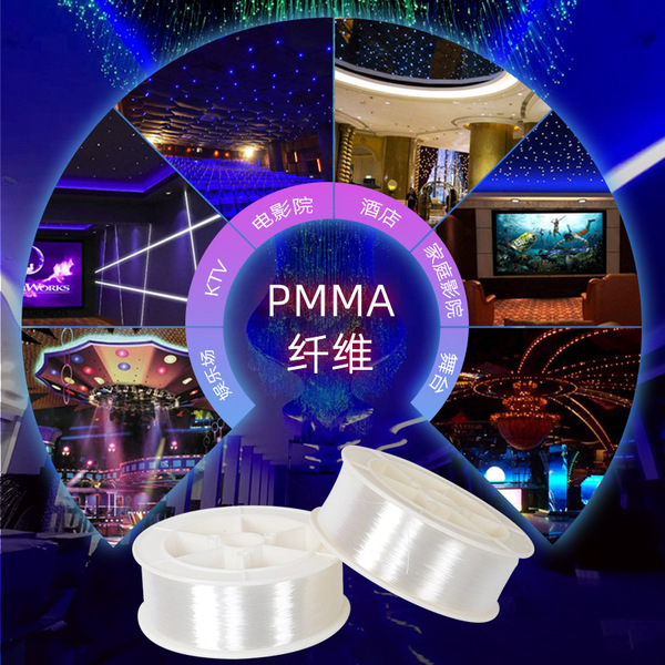 Star Top Fiber Fiber Material PMMA Plastic Lighting Walk full of…