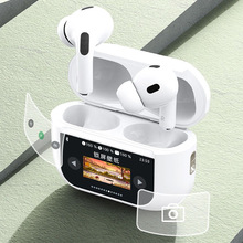 LED数显蓝牙耳机U19带屏幕无线入耳式蓝牙耳机长续航降噪耳机批发