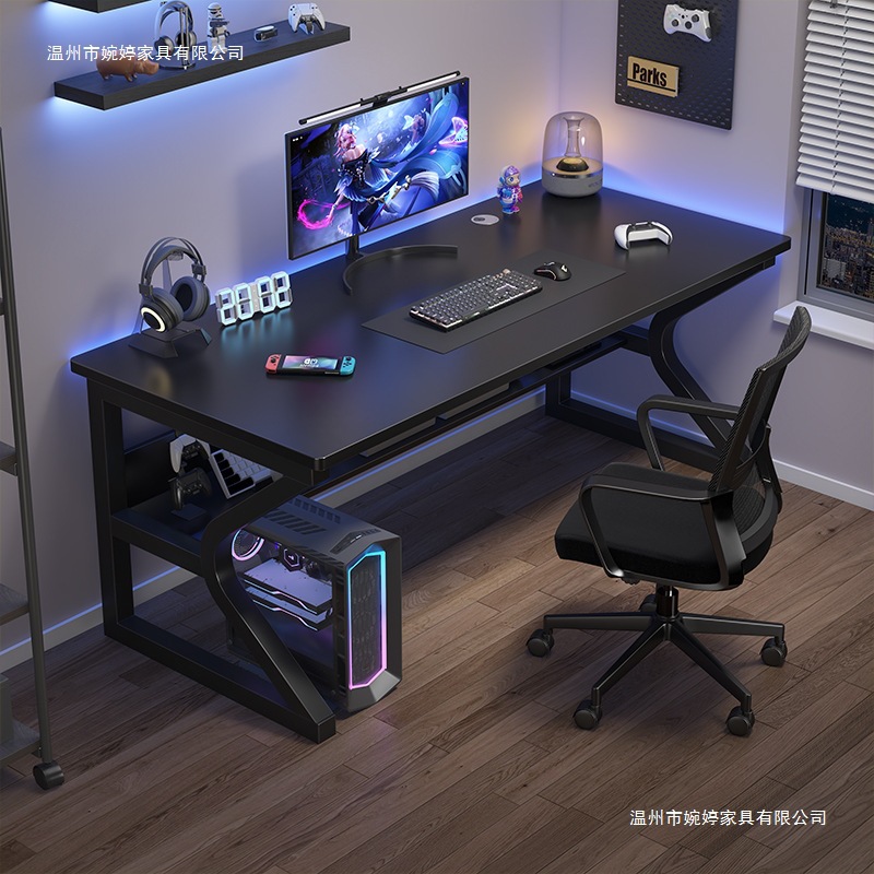 Computer Desk Desktop Table Simple Modern Office Desk Home Writing Desk Bedroom Simple E-Sports Table Student Desk
