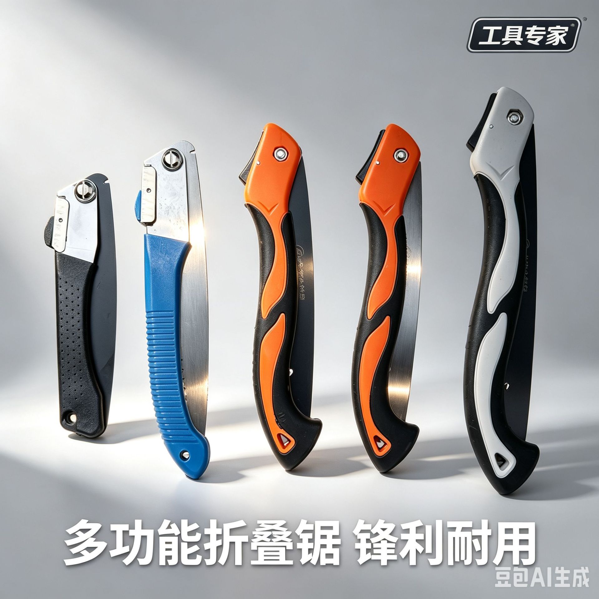 德之助折叠据双片锯木工锯手锯家用园林据伐木锯木工锯果树锯工具
