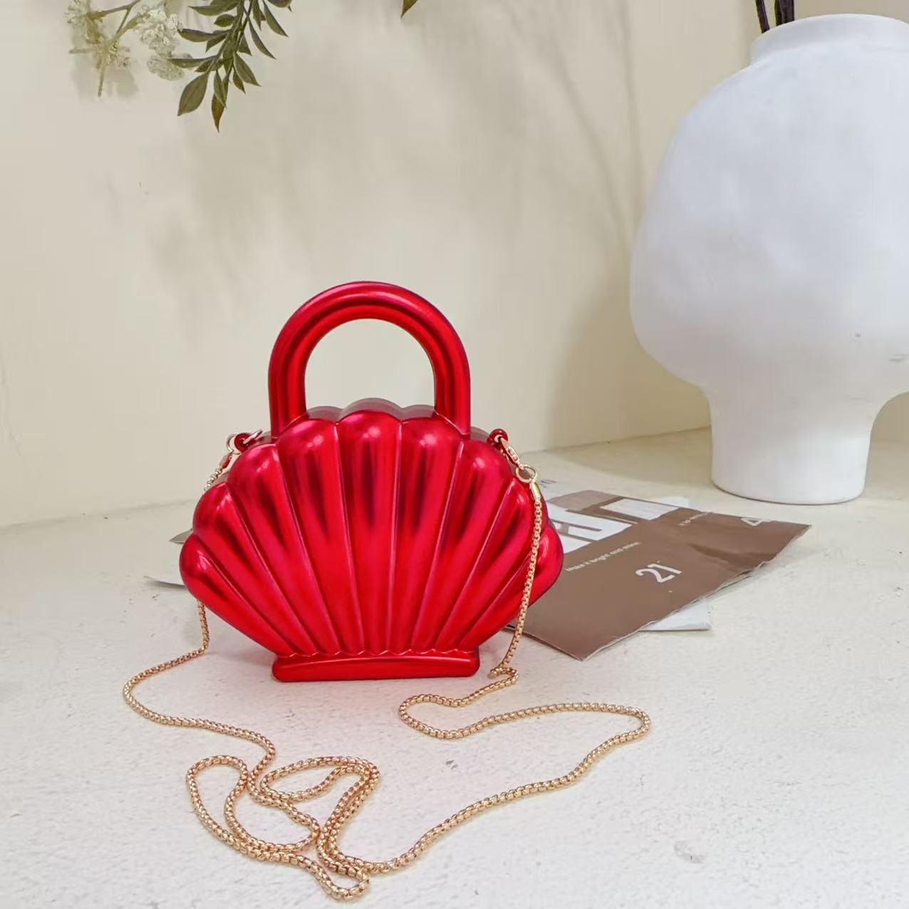 Personalized Textured Mini Shell Bag For Women Stylish Crossbody_voghion.com