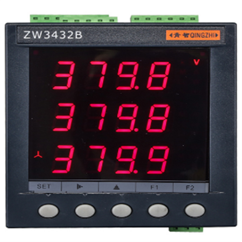 青智仪器 ZW3414\B\D\3415B\3430B\3431B\3432B/BT 功率表盘装表