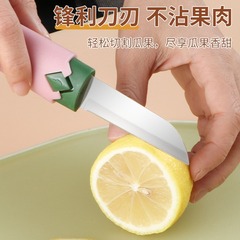 Factory direct selling fruit knife, peeling knife, two-in-one scraper, peeler, multifunctional fruit knife for peeling apples and potatoes