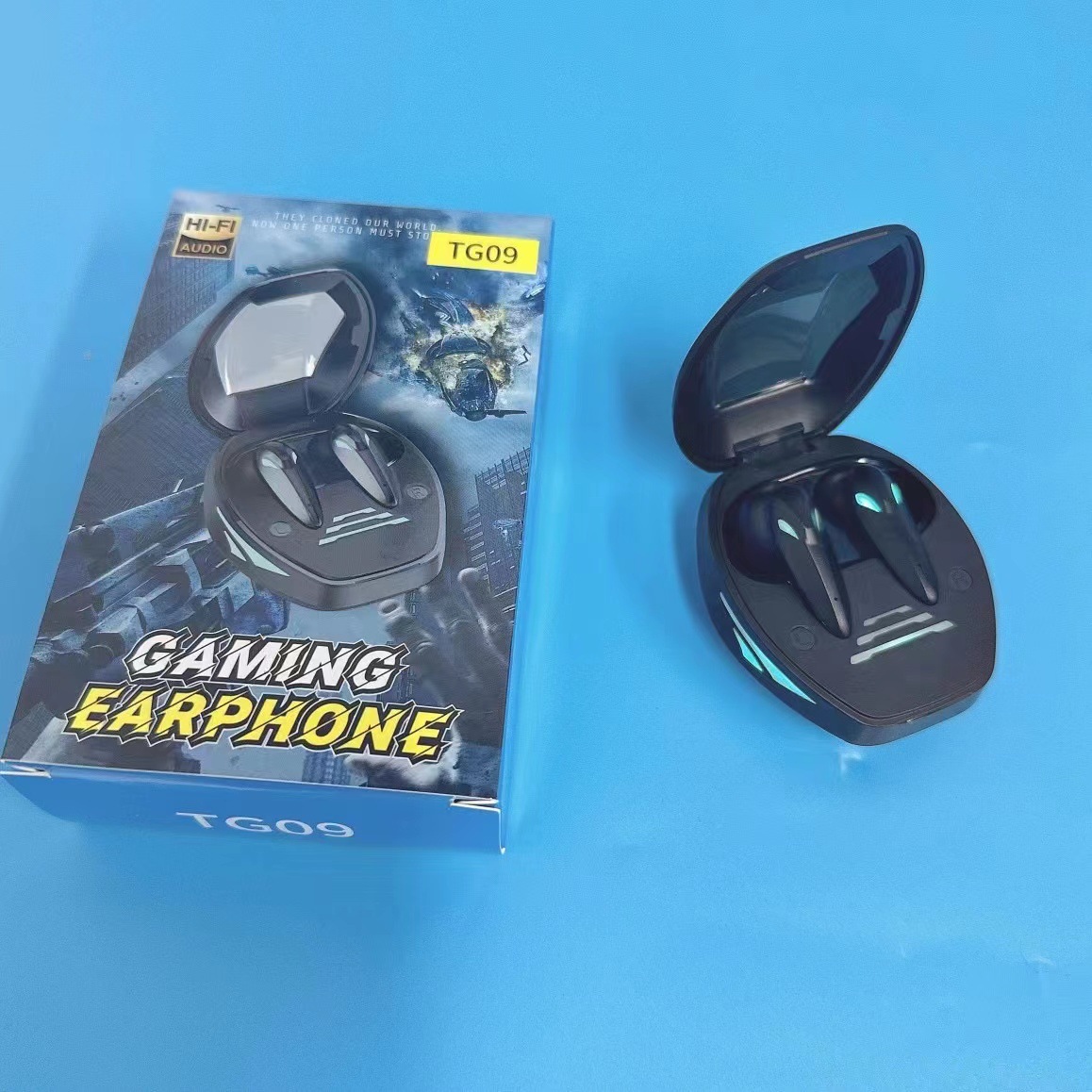 Modelo privado explosivo transfronterizo YD03 M90 F9-5C M25 E7S Pantalla digital táctil TWS 5.4 Auriculares Bluetooth F9
