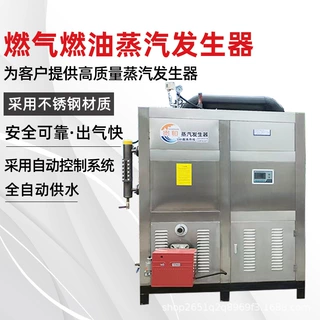 定制500KG燃油燃气蒸汽发生器餐饮蒸煮蒸汽机印刷煮粥热能设备