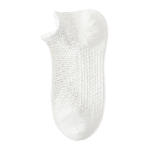 Pure cotton socks, women's spring and summer socks, thin mesh breathable boat socks that don't fall off, women's shallow mouth cotton socks wholesale