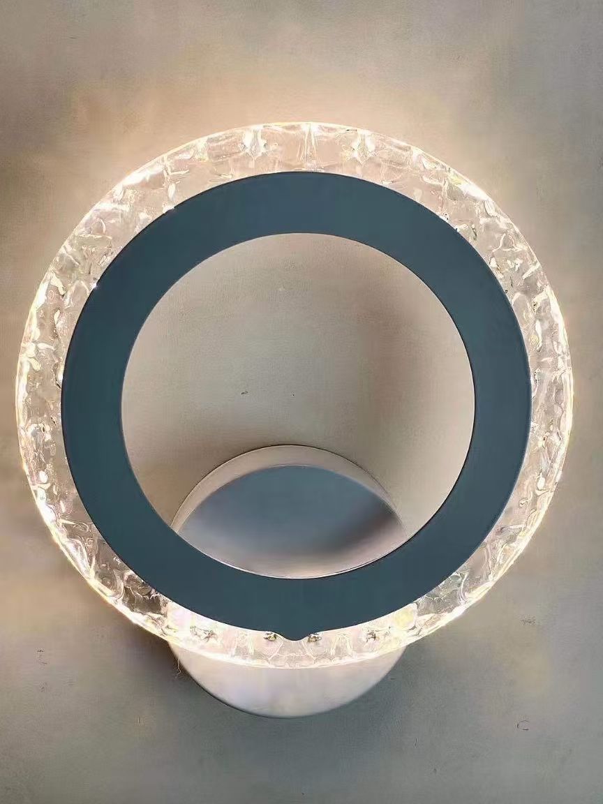 Luz de lujo transfronteriza nórdica iluminación de techo de hielo decoración de sala de estar con lámpara de hierro forjado con kit de iluminación LED accesorios de iluminación image 9