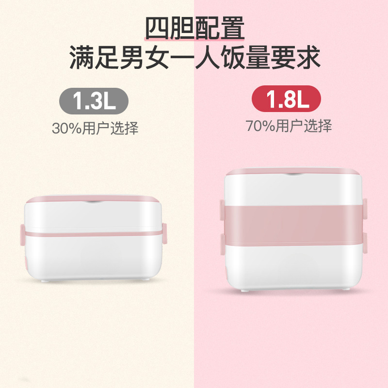電気の弁当箱は電気を入れて加熱することができます。|undefined