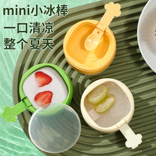 Ice Cream Mold Popsicle Tool for Home Use to Make Ice Pops, Ice Cream, Sorbet, Ice Cubes, Cheese Sticks, Food-Grade Mold for Homemade Use