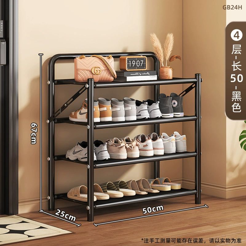 Renter-friendly Shoe Cabinet Multi-tier Shoe Rack Foldable from Yomiego