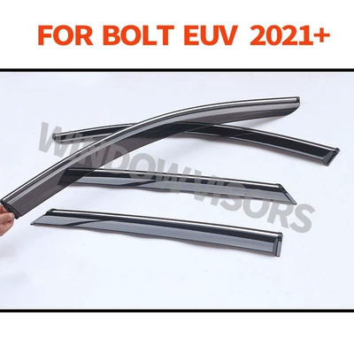 Suitable for cross-border Rain shield - cross-border-customized-labeling-chevrolet-bolt-euv-mk1-2021pc-with-3d-stainless-steel-trim4-piece-set