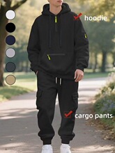 G 85136 Winter Loose Fit Multi Pocket Workwear Set ��ʽ���b