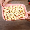 Creative domestic Japanese vomiting discs square snack plate plastic fruit bone dish dish cake discotal tables wholesale