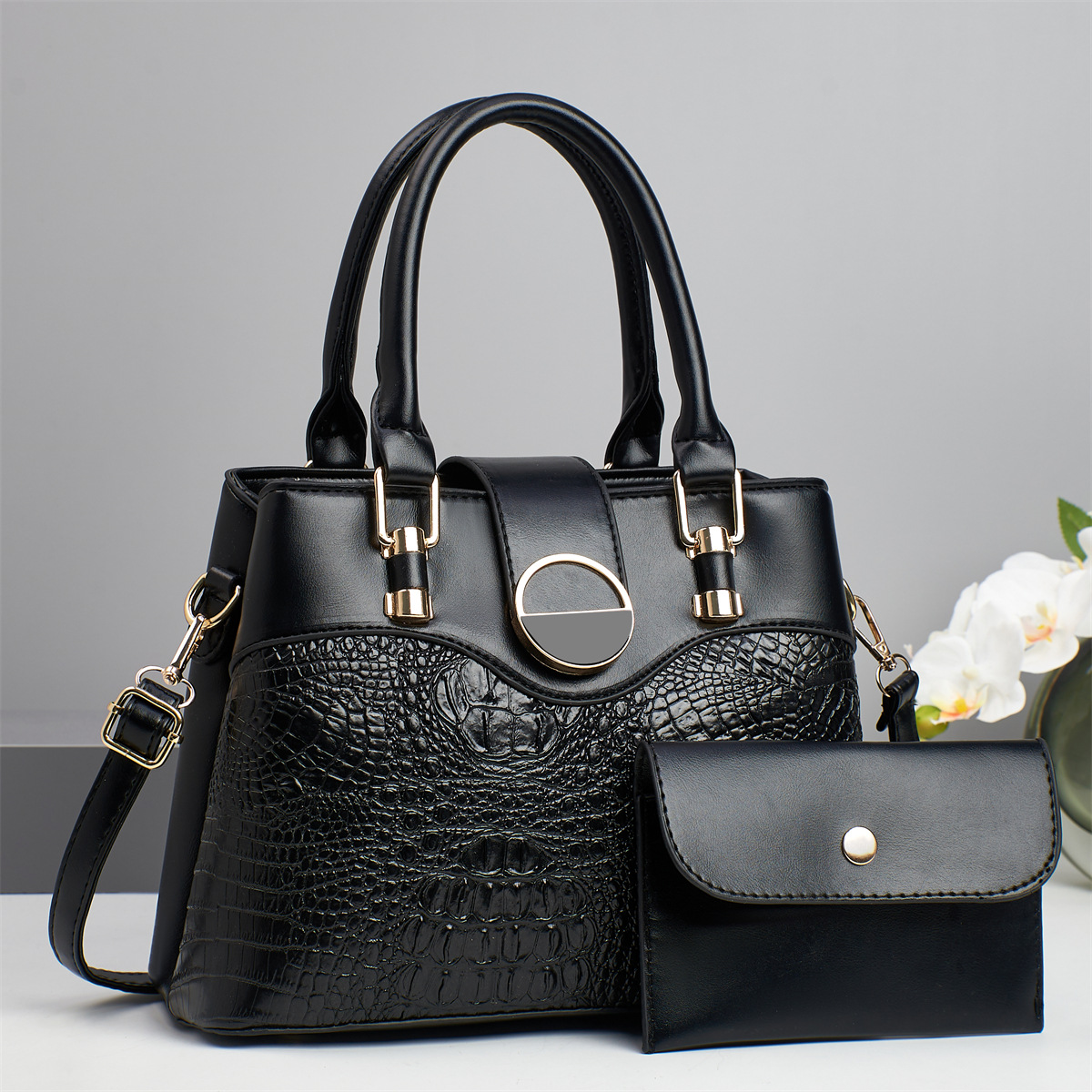 Bolso de moda, bolso de mujer, bolso de hombro, bolso de mujer, bolso de mano de estilo coreano.