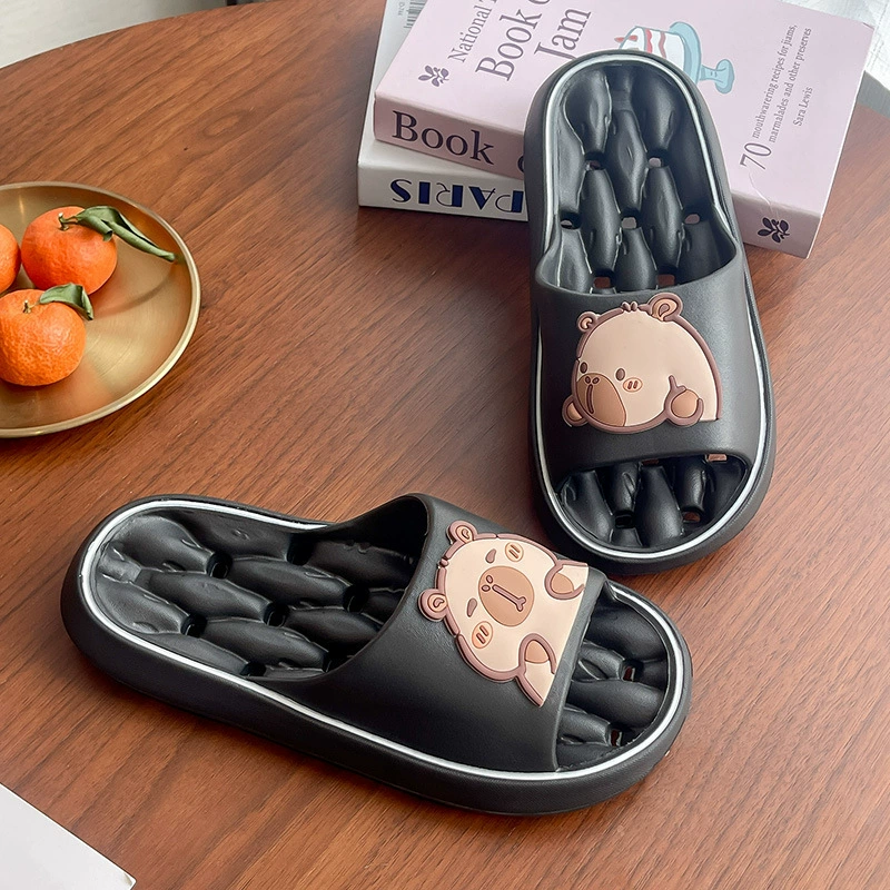 Капибалаевские тапочки женские домашние комнатные ванные комнаты протекают, нескользящие вырубки, быстросохненные не вонючие ножные тапочки мужчины