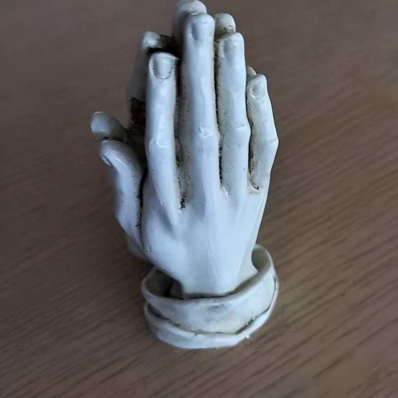 손을 모으다