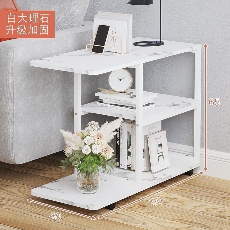 화이트 스톤 컬러 + 화이트 프레임 90*40*65cm