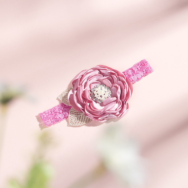 Bandeau En Dentelle À Fleurs En Mousseline De Soie À La Mode display picture 7