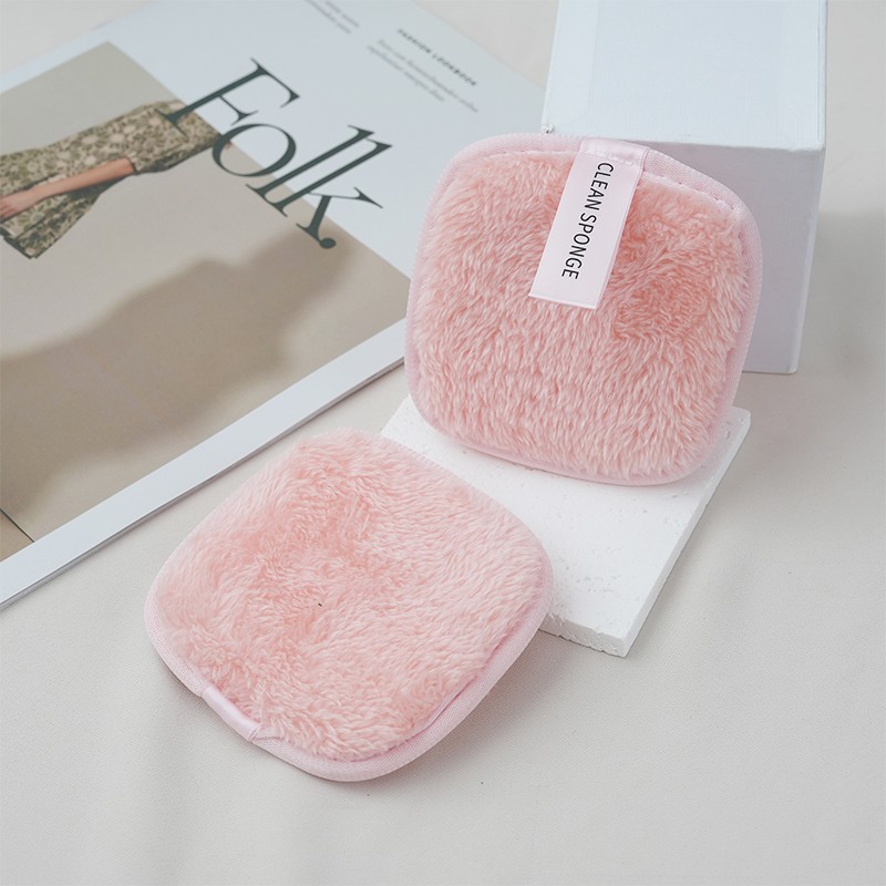 Esponja facial de doble cara para limpieza facial, removedor de maquillaje fácil de usar, esponja suave, diseño de piña, herramienta de limpieza y baño de algodón de azúcar.