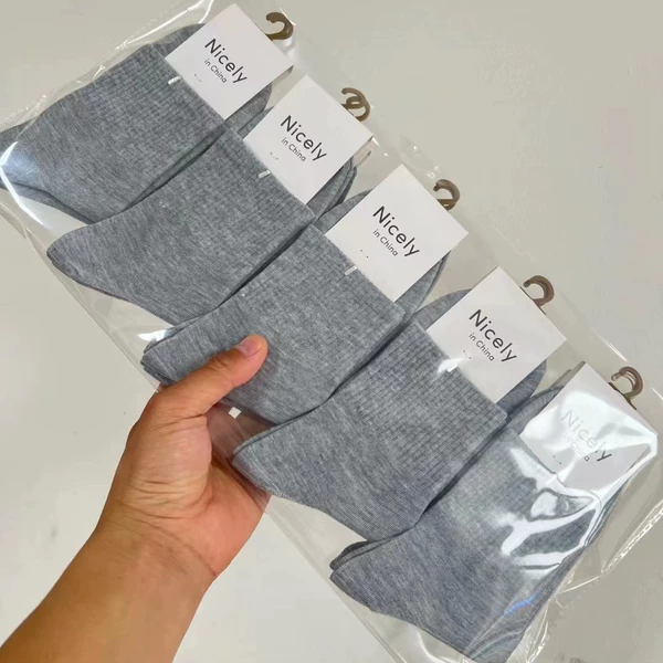 Medium waist gray
