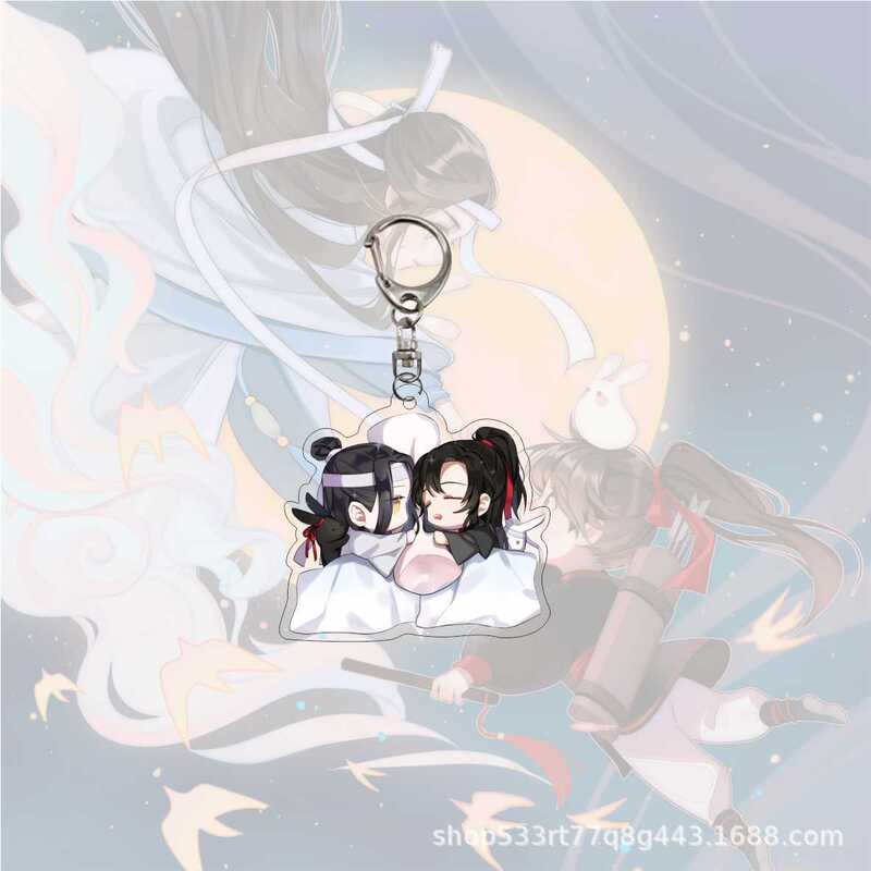 魔道祖師アクリルキーホルダー飾り物忘塵藍忘機魏無羨二次元飾り物周辺グッズ車の鍵|undefined