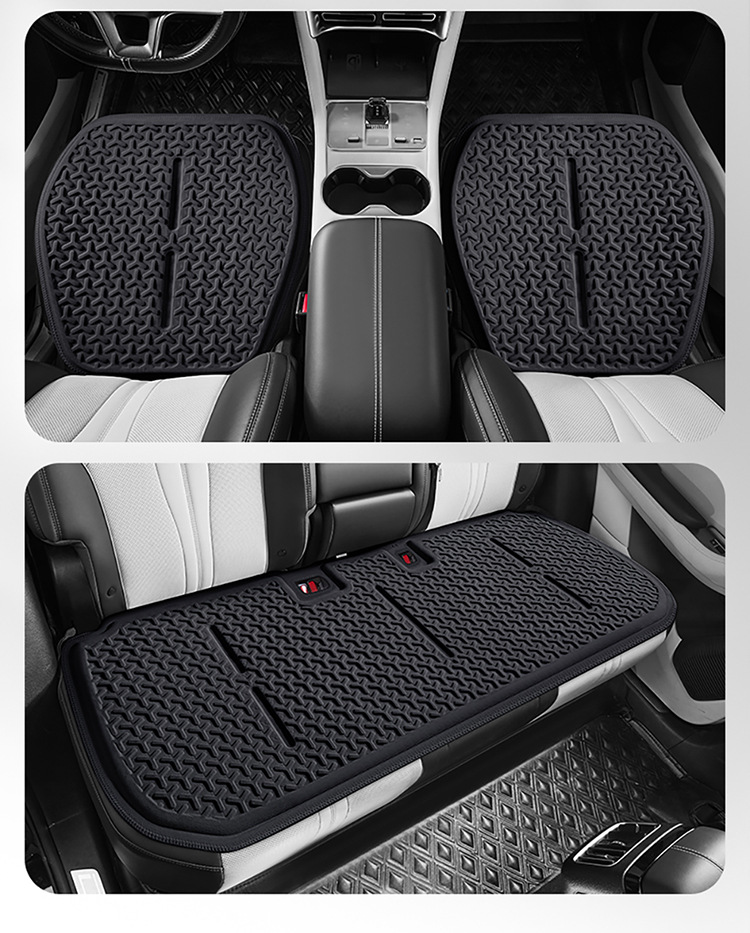 New Car Seat Cushion for All Seasons, Summer Ice Silk Cooling Cushion, Gel Seat Cushion, Honeycomb Office Cooling Cushion