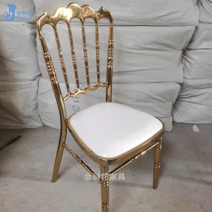 Fábrica de muebles al por mayor Silla de hotel Silla de banquete Silla de Castillo Silla de respaldo de actividad de fiesta de estilo europeo