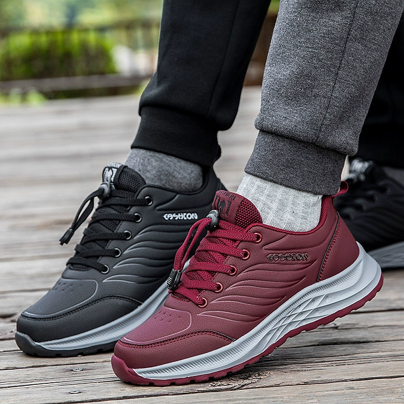 2022 осенняя и зимняя обувь для пожилых людей кожаная нескользящая женская обувь обувь для мамы обувь для пожилых людей