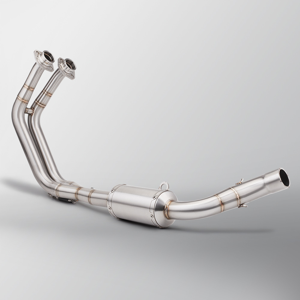Motorcycle Exhaust Pipe Suitable for Gsx8S 8R Stainless Steel Front Section R77 Rear Section Full Section Modification
