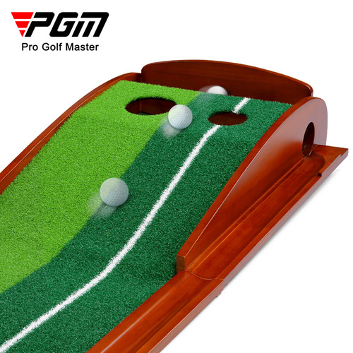 PGM golf putting practice device indoor practice supplies 3/3.5m solid wood practice device factory direct supply