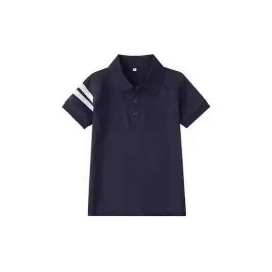 小中学生英倫風夏半袖半ズボン制服セットグレーチベット青tシャツpoloシャツカジュアル|undefined