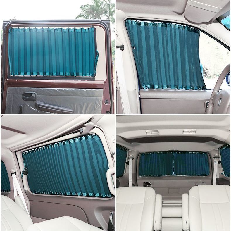 Dongfeng Yufeng V9 long axis and short axis special shading sunscreen car private sunshade double track car curtain